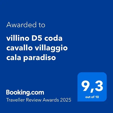 Villino D5 Coda Cavallo Villaggio Cala Paradiso Feriehus San Teodoro (Sardinia)