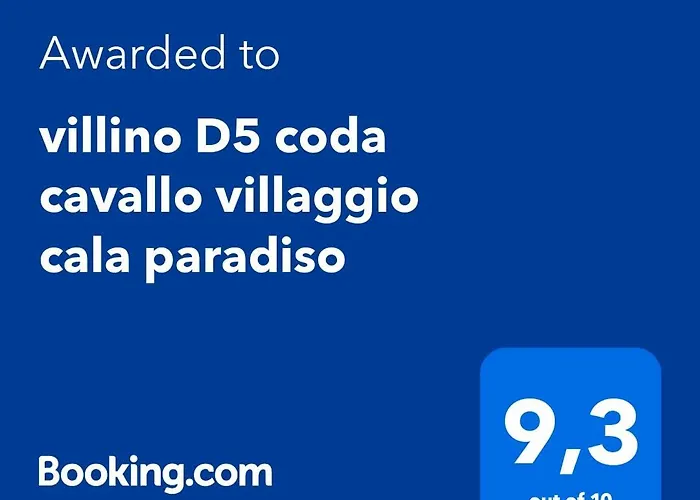 Villino D5 Coda Cavallo Villaggio Cala Paradiso Dom wakacyjny San Teodoro (Sardinia)